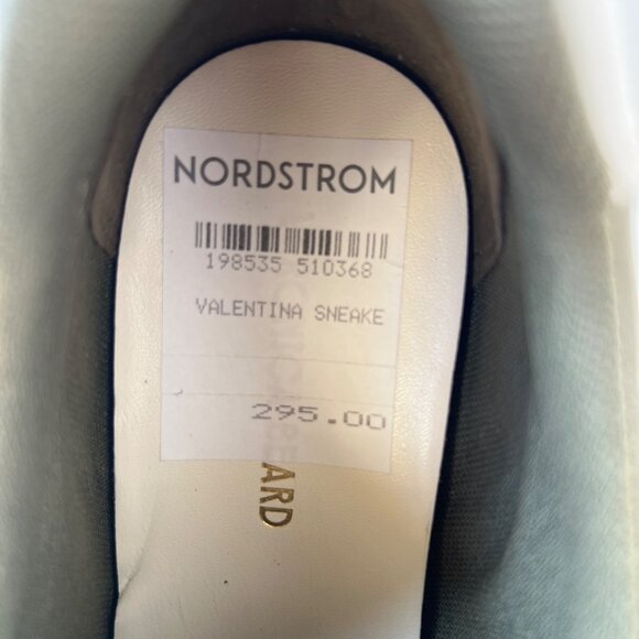 Veronica Beard Valentina Army Green Sneakers Women Size 6.5 - Picture 13 of 13